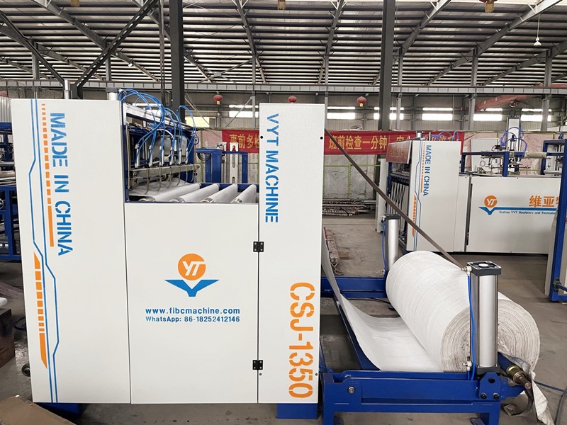 China Hot New Products Automatic FIBC Fabric Cutter - Automatic Bigbag CUT Jumbo Bag Fabric Cut to Length Machine - VYT factory and manufacturers | VYT detail pictures