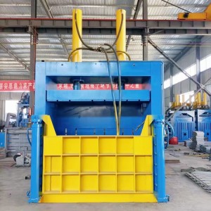 China Baler machine for used clothing/ baling press machine/used clothes compress baler factory and manufacturers | VYT