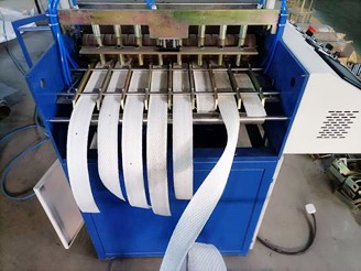 Hot New Products High Speed FIBC Lifting Belt Tape Cutting Machine – Jumbo Bag Belt webbing FIBC big bag loop Cutting Machine FIBC-6/8 – VYT