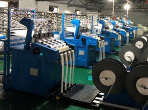 China Narrow Fabric pp big bag belt weaving loom machine factory and manufacturers | VYT