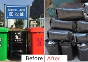 China Hydralic Garbage Press used on Vessel factory and manufacturers | VYT
