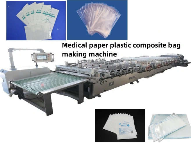 medical paper plastic composite bag making machine