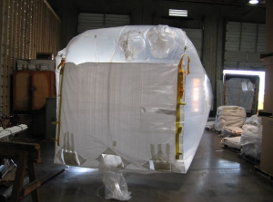 China dry pp bulk container liner bag for 20ft container powder, seed, grain, rice, sugar, sand factory and manufacturers | VYT