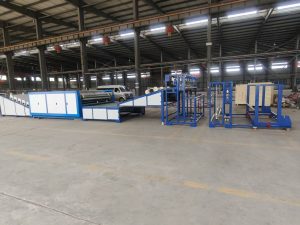 FIBC Big Bag Press Presanta Tranĉmaŝino 2200 mm 2400mm