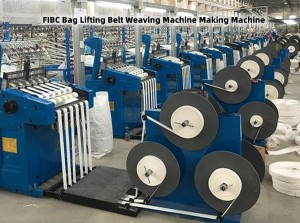 China Shuttleless Weaving needle Loom Machine Jumbo Bag Lifting Belt Making Machines factory and manufacturers | VYT