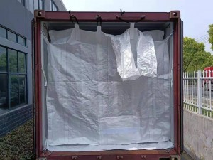 20 ft chombo kavu mjengo wa wingi na zipper kwa granular au nguvu