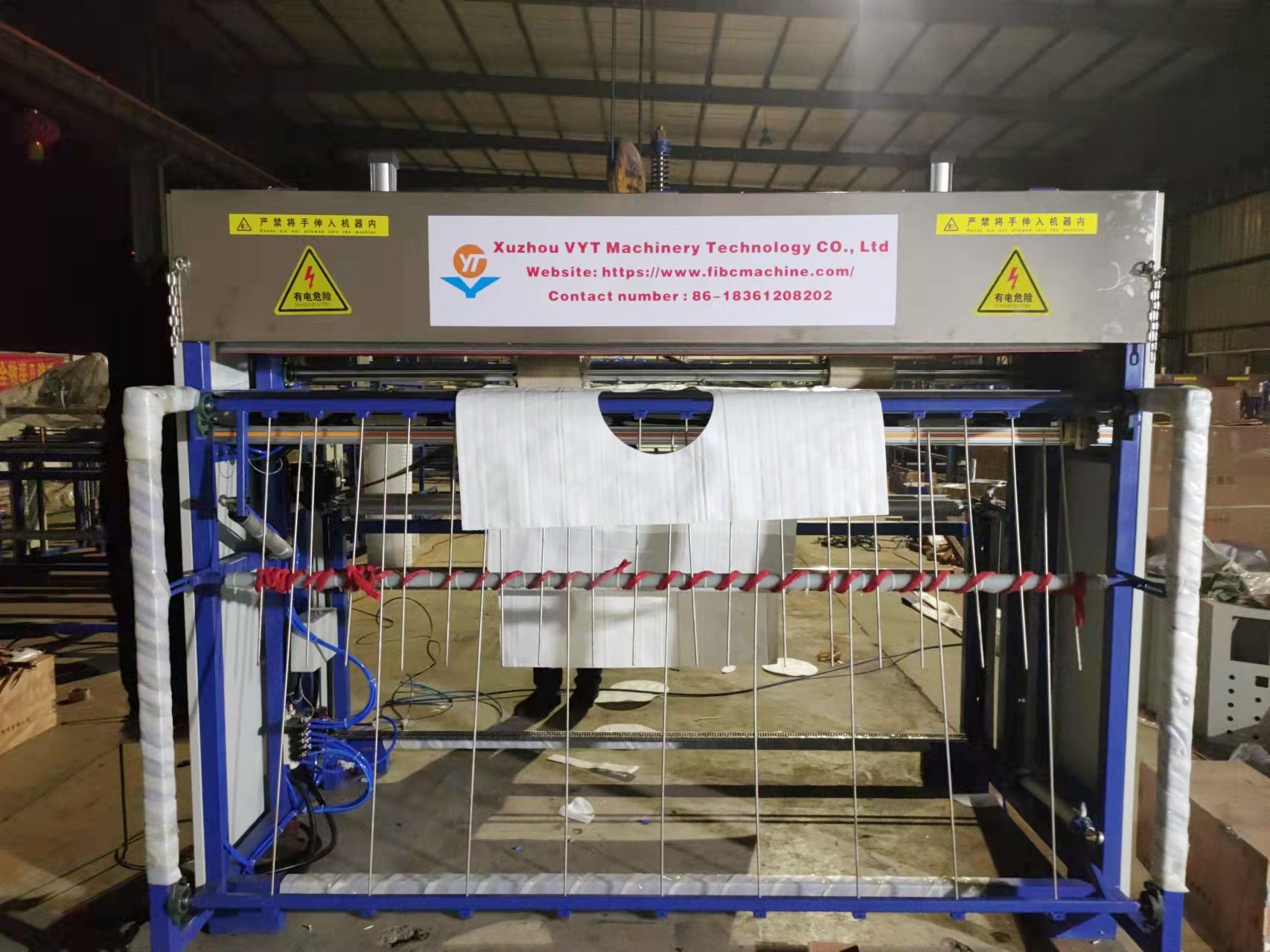 Kina Izvrsna kvaliteta Potpuna automatska mašina za rezanje topline Jumbo toplina - Automatski BigBag Cut Jumbo Torba Tkanina rezana na dužinu Mašina - Vyt Factory i proizvođači | Vyt detaljne slike