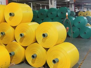FIBC için pp tübüler kumaş 100-280 gsm rulo
