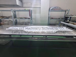 FIBC form fit bottle liner sealing cutting machine