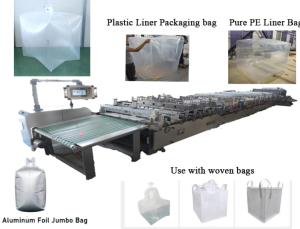 Voll automateschen fettbar IBC Liner Bag Maschinn